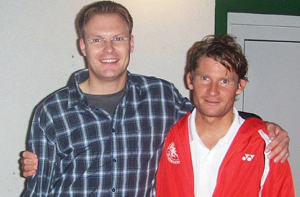 Herren: Clubmeister Rafael Niedung und 2. Uwe Fleischer