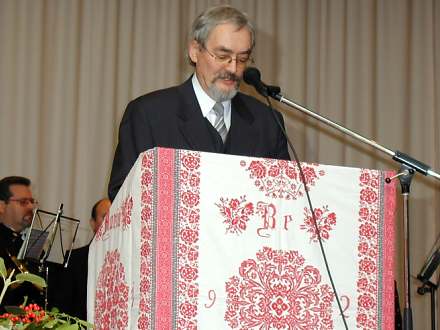 Herwig Bosch, Drabenderhöher Kreisgruppenvorsitzende der Landsmannschaft