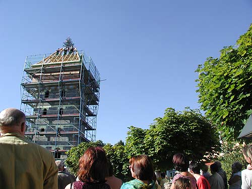 Richtfest Turm der Erinnerung