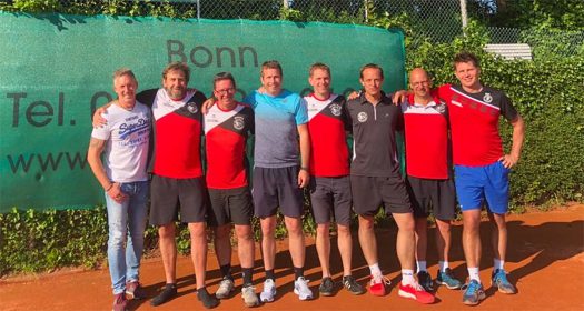 1. Herren 40: Thomas Drogies, Christoph Rickerl, Christian Franchy, Jens Niedtfeld, Arne Dohmgoergen, Christian Schuster, Marc Coroly