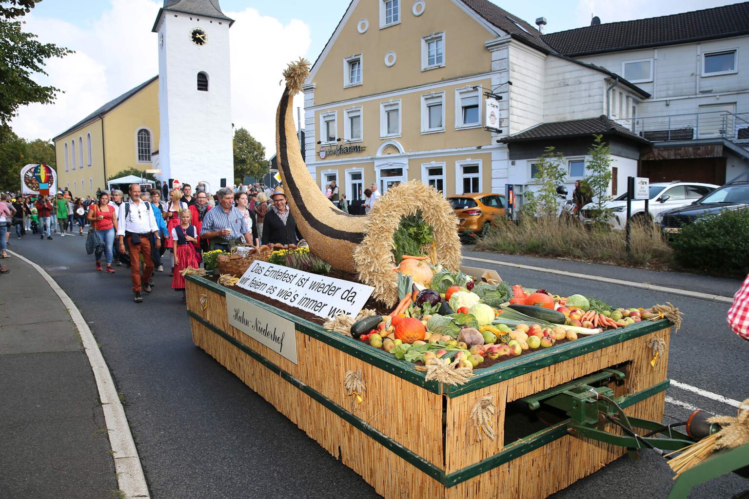 Erntedankfest 2022 „Das Erntefest ist wieder da, wir feiern es wie’s